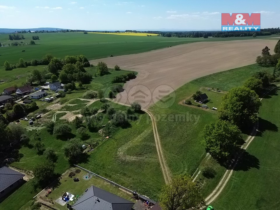 Prodej pozemku k bydlení, 1102 m², Buk - Jindřichův Hradec