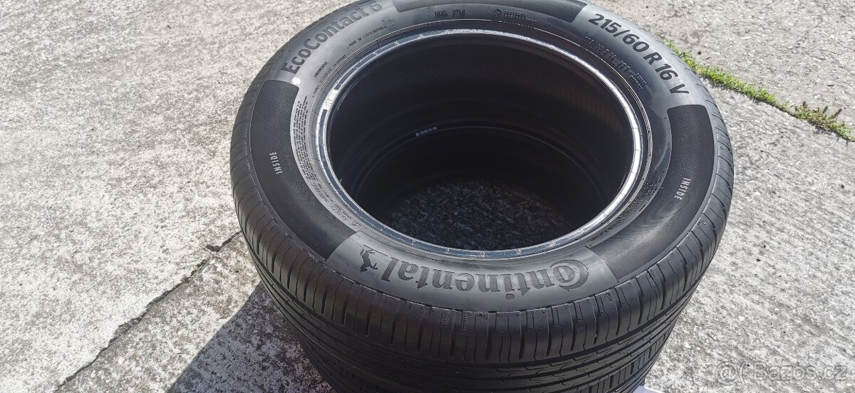 Zánovní pneu Continental EcoContact 6 215/60 R16