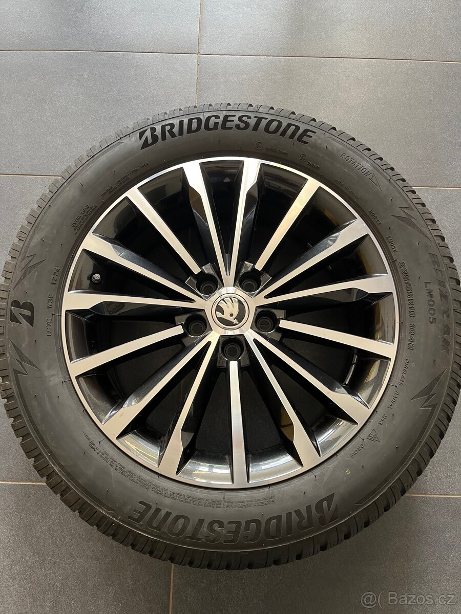 Zimní kola 235/55 R18 Kodiaq