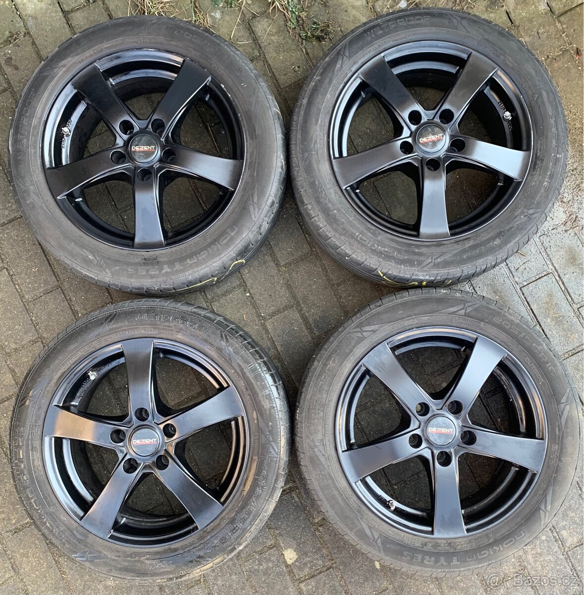 Alu kola Dezent, 5x114,3, R16, letní