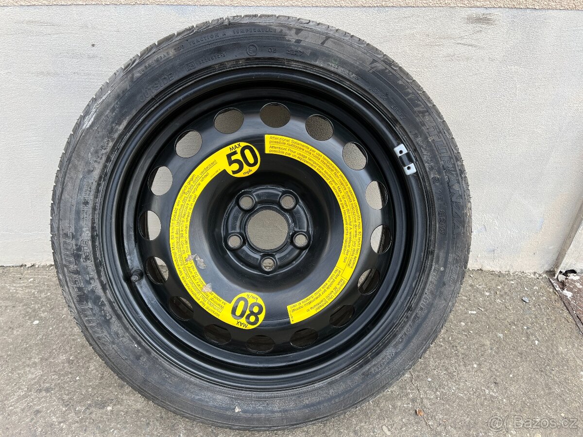 Rezervní kolo R16 5x100 1J0601027 R/T