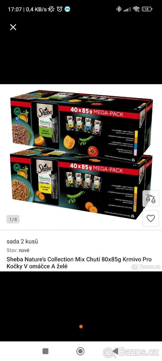 Krmivo pro kočky