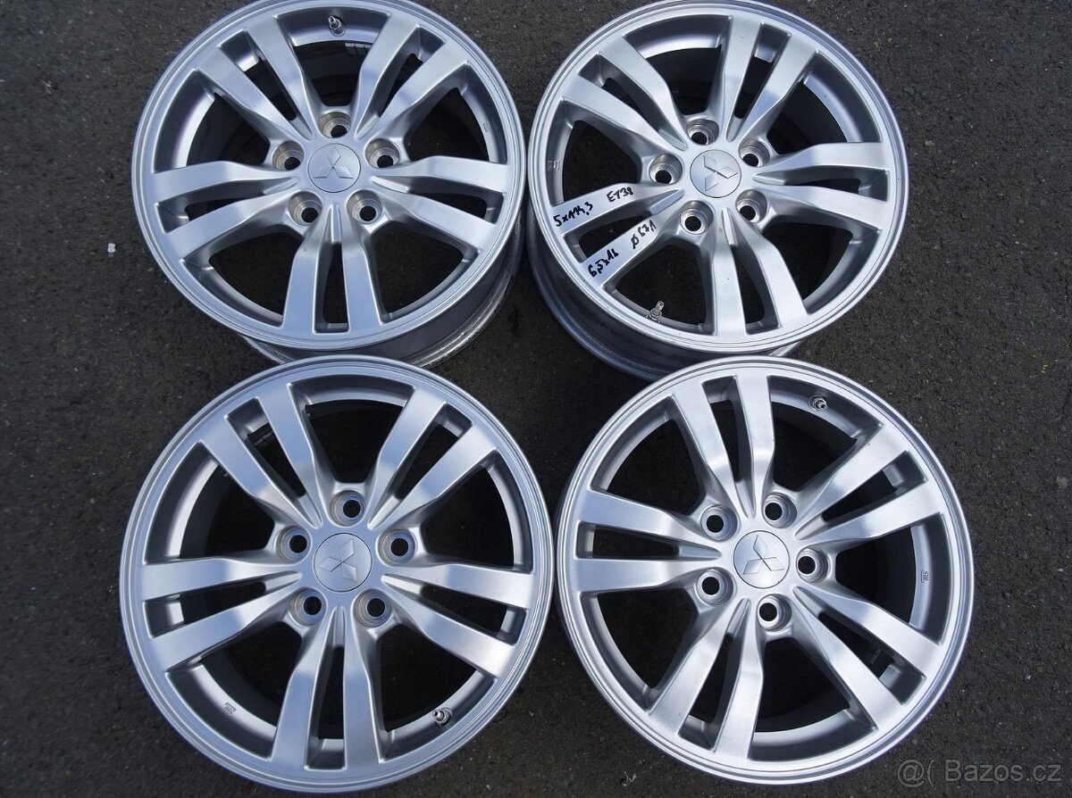 Alu disky origo Mitsubishi, 16", 5x114.3, ET 38, šíře 6,5J