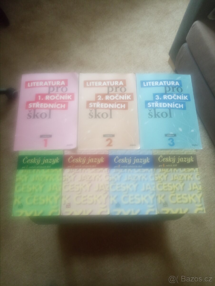 Učebnice českého jazyka a literatury pro stredni školy