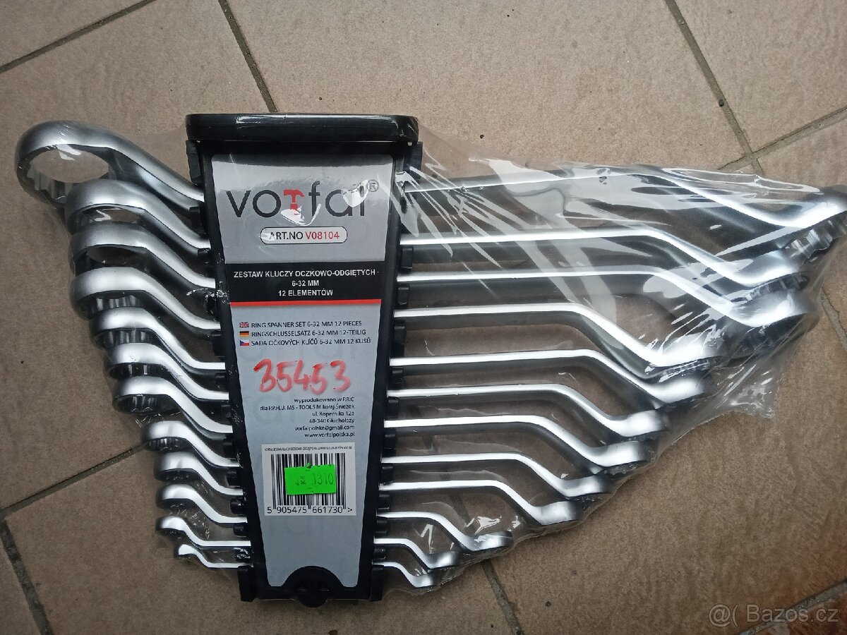 Montážní klíče očkové vyhnuté 6-32 CR-V