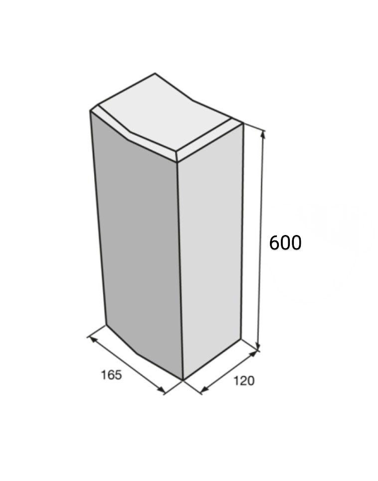 Palisada Lena 120x165x600 karamel