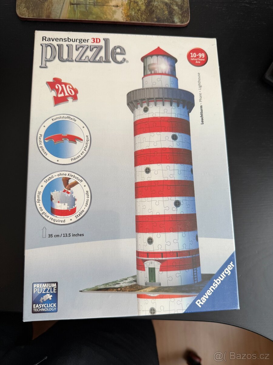 Ravensburger 3D puzzle Maják – 216 dílků