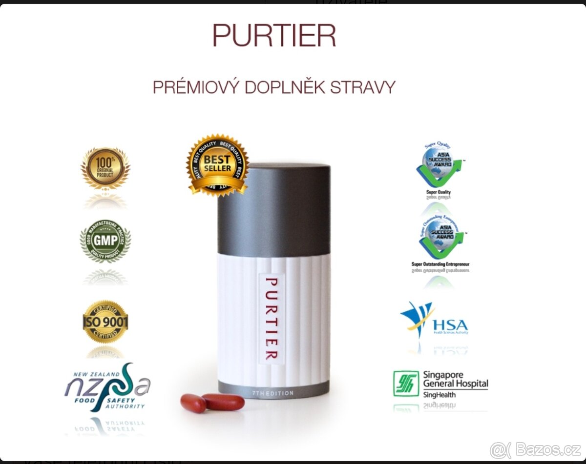 PURTIER 7.ed_Špičkový doplněk stravy pro zdraví a vitalitu