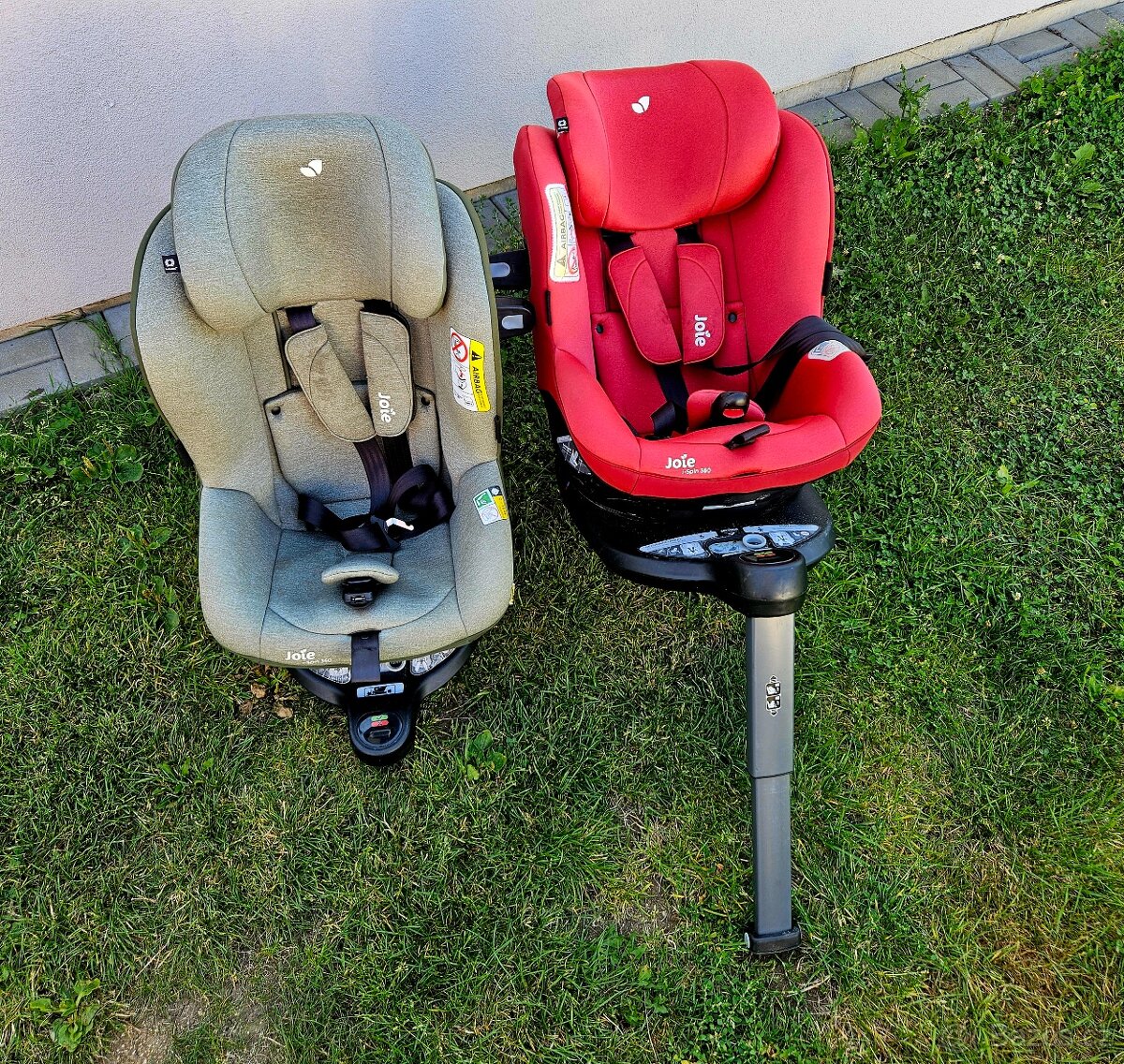 2x autosedačka Joie I-spin 360