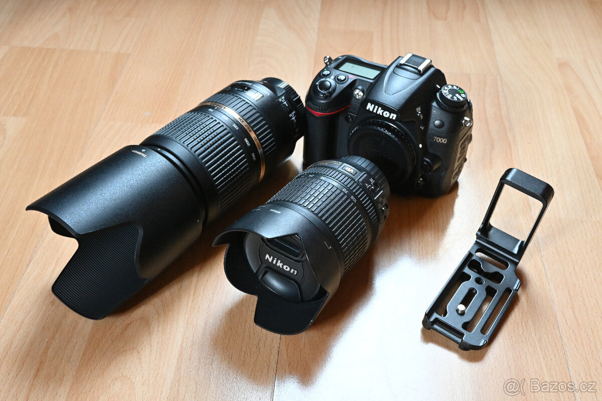 Nikon D7000 + 18-105 (+Tamron 70-300)