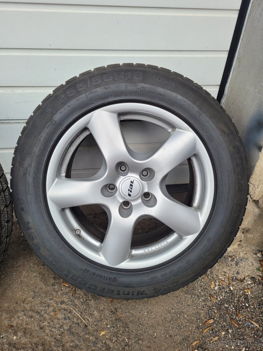 BMW X5,X6,VWT5,T6+255/55 R18 zimní
