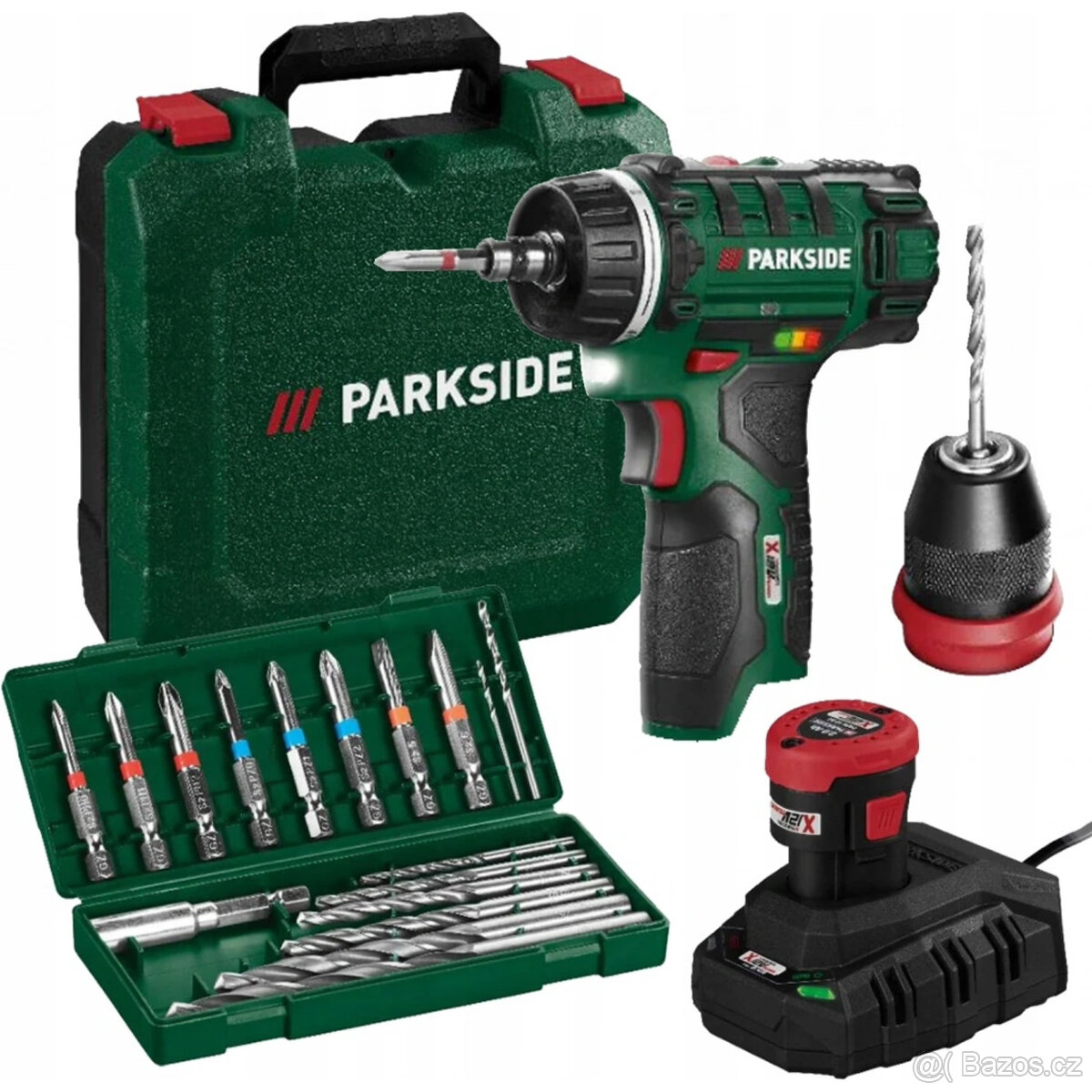 PARKSIDE® Aku vrtací šroubovák PBSA 12 E4