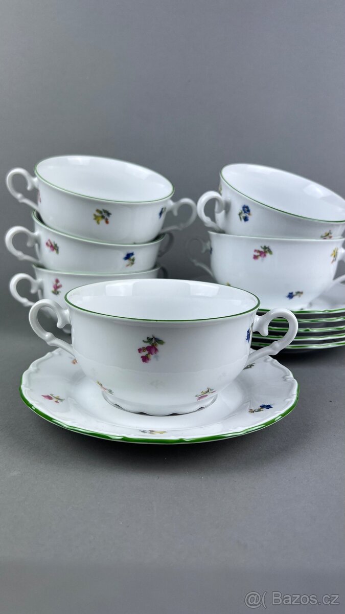 Šálky na polévku, bujón šálky