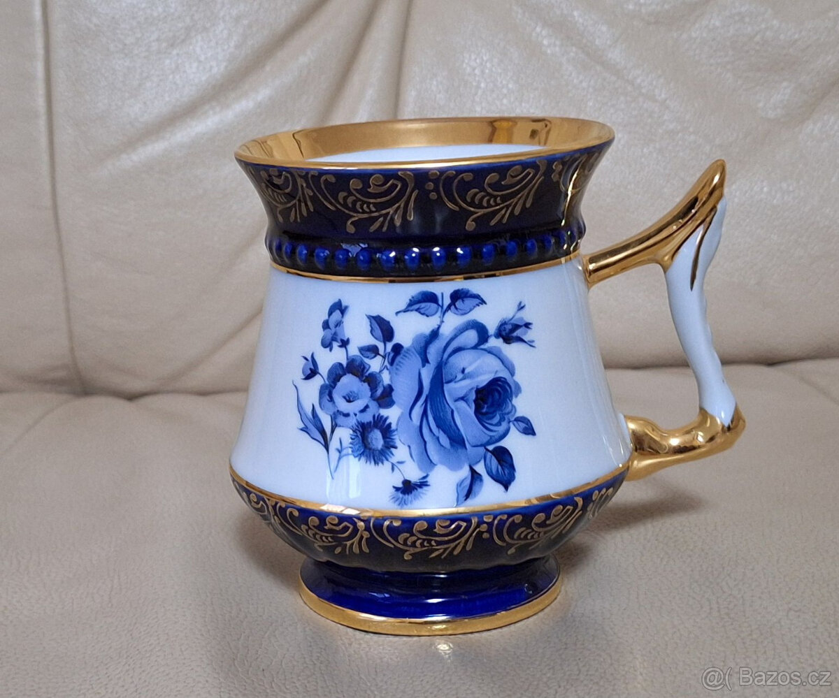 velký luxusní šálek Pirkenhammer-Březová