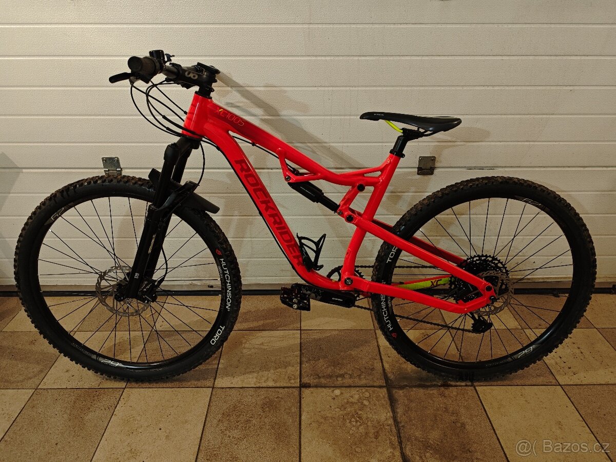 Celoodpružené horské kolo