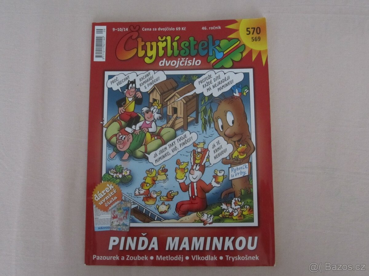 Čtyřlístek dvojčíslo 46. ročník