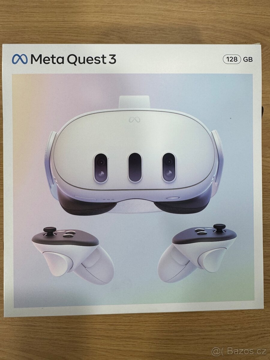 Meta Quest 3 (128 GB) – nové, nerozbalené
