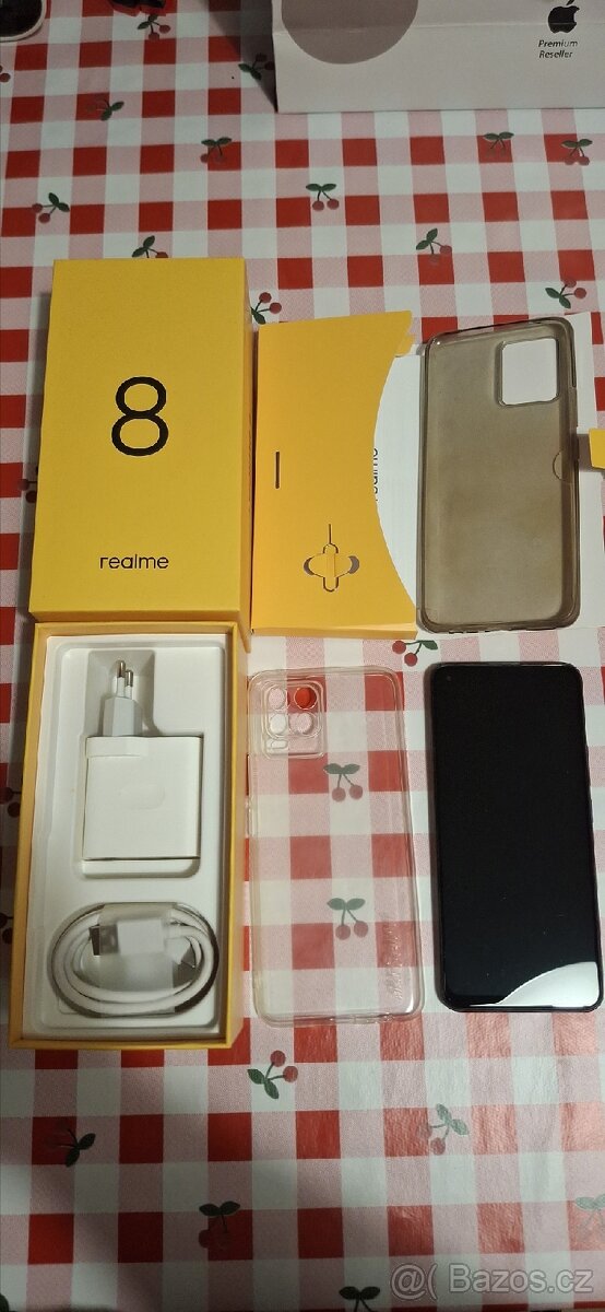 Realme 8 – 6GB/128GB, Dual SIM, Punk Black – plně funkční