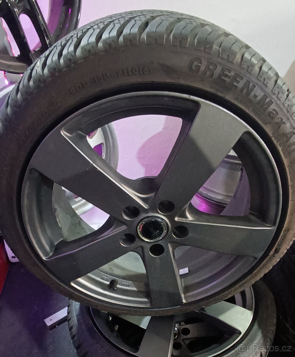 PRODÁM SADU ALU DISKŮ R17 205/45R17 CELOROČNÍ