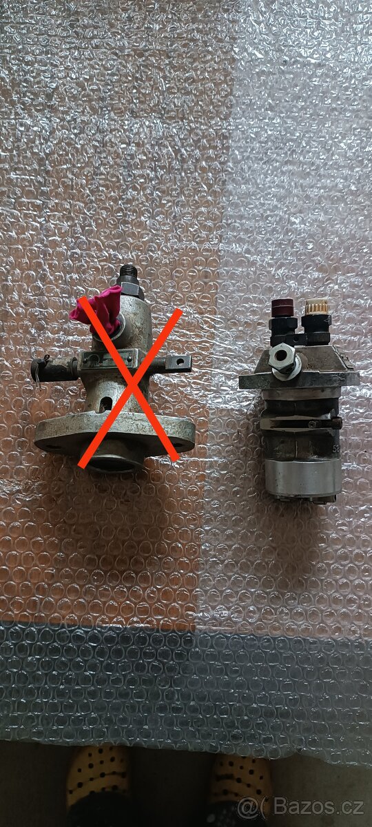 Vstřikovací čerpadlo.