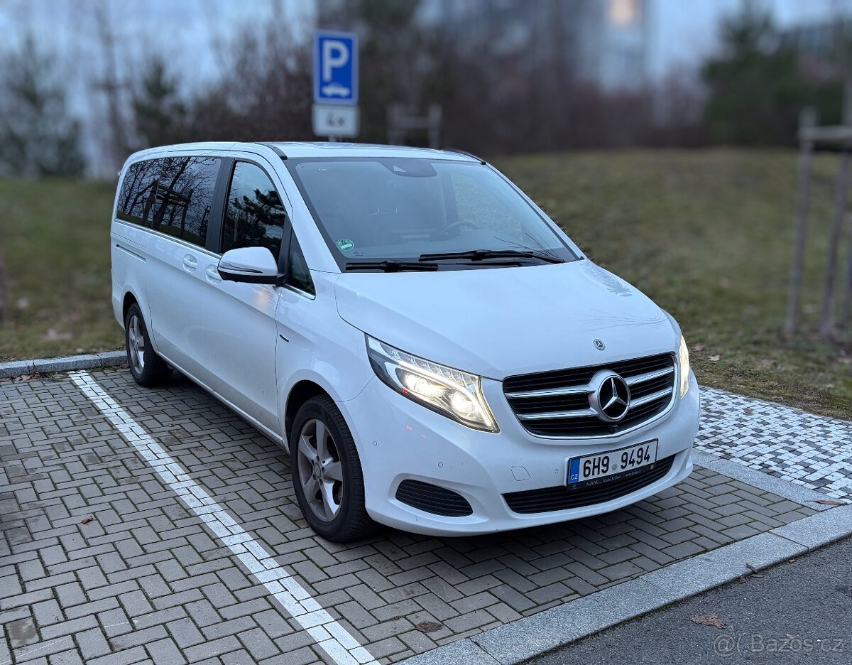 Mercedes-Benz V250d 4matic Avantgarde L, 85 tis. km, 3/2018