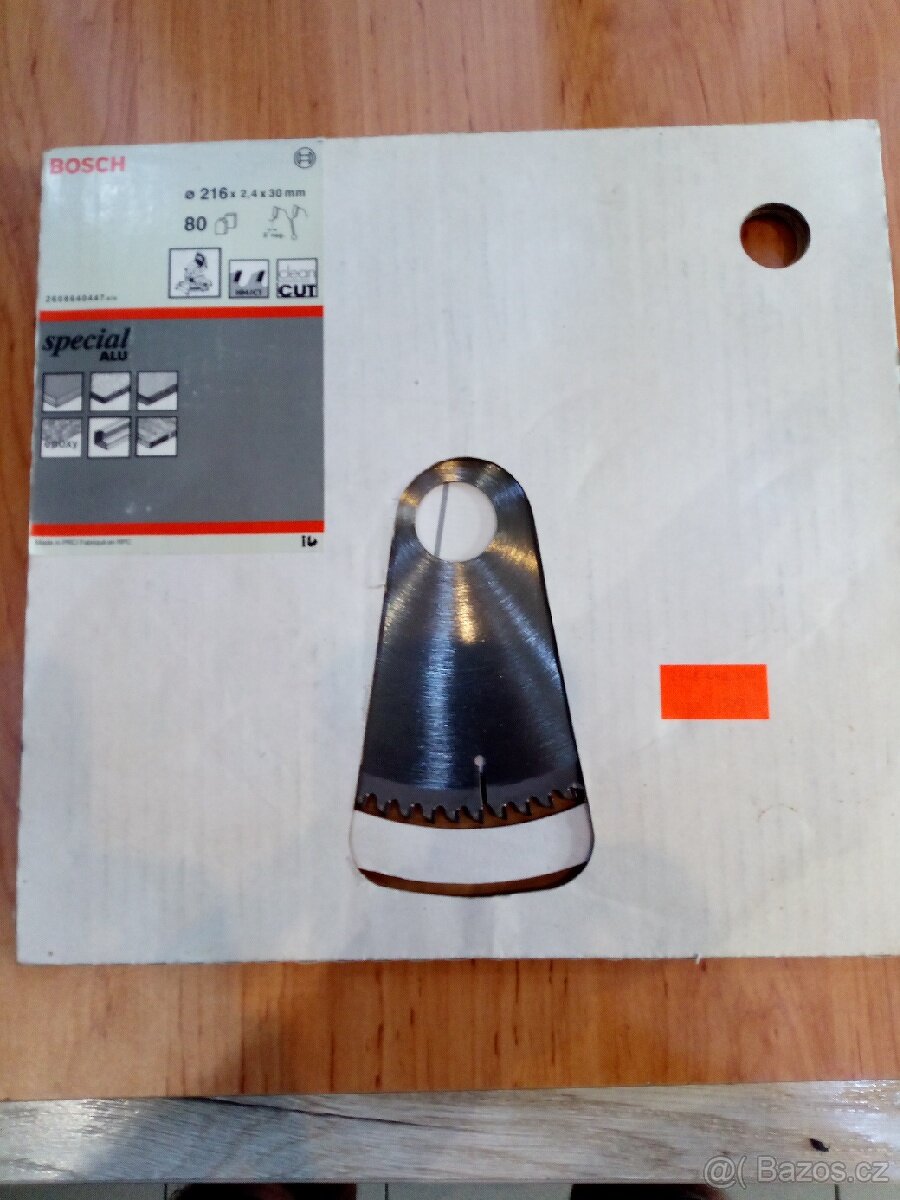 Pilový kotouč Bosch - specialAlu 216x2,4x30 mm