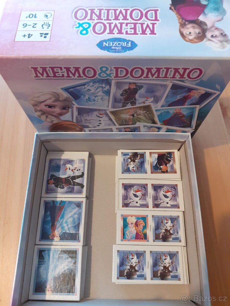 Domino a pexeso Frozen