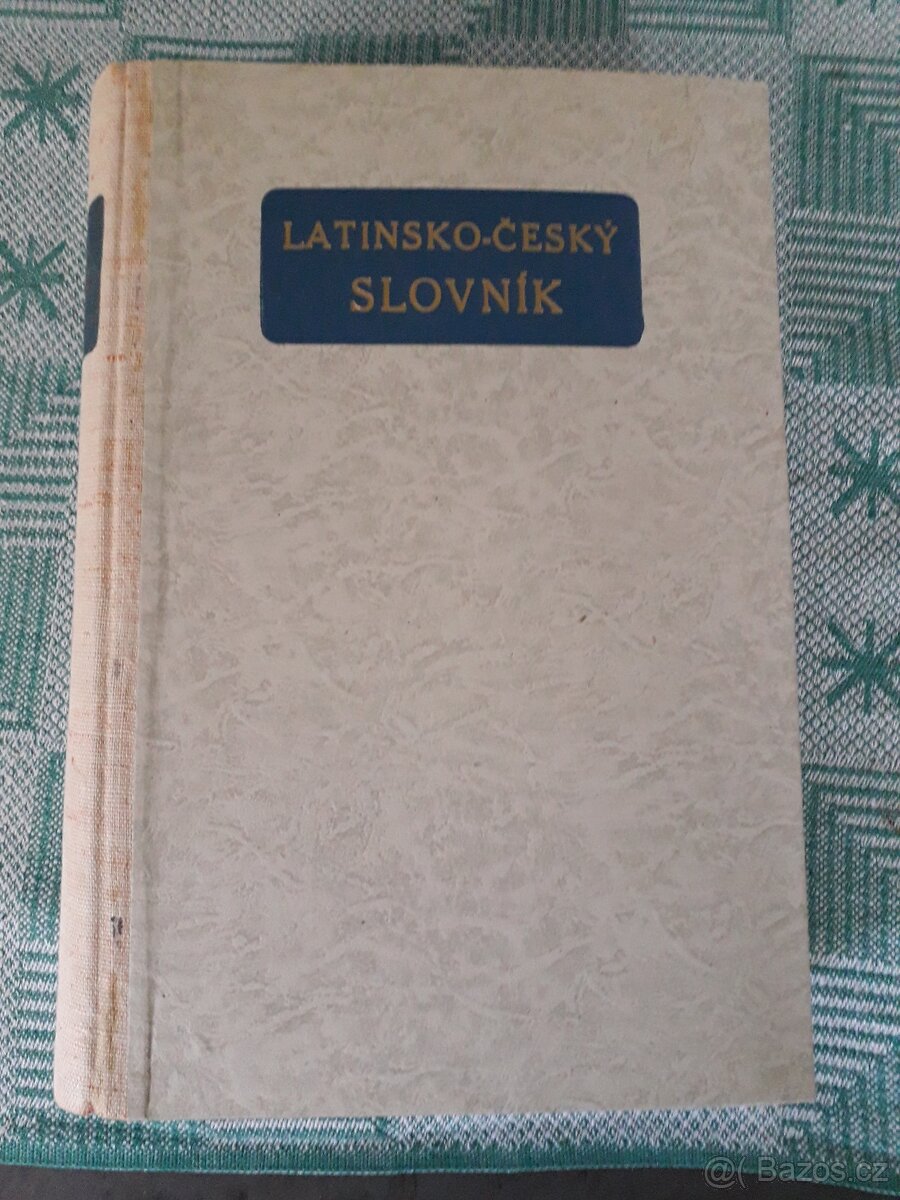Latinsko-Český slovník r1941