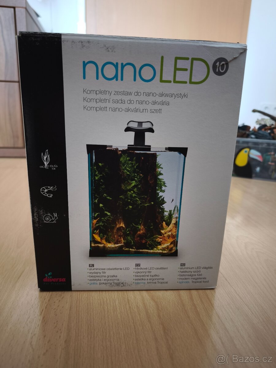 Akvarijní set nano LED 10