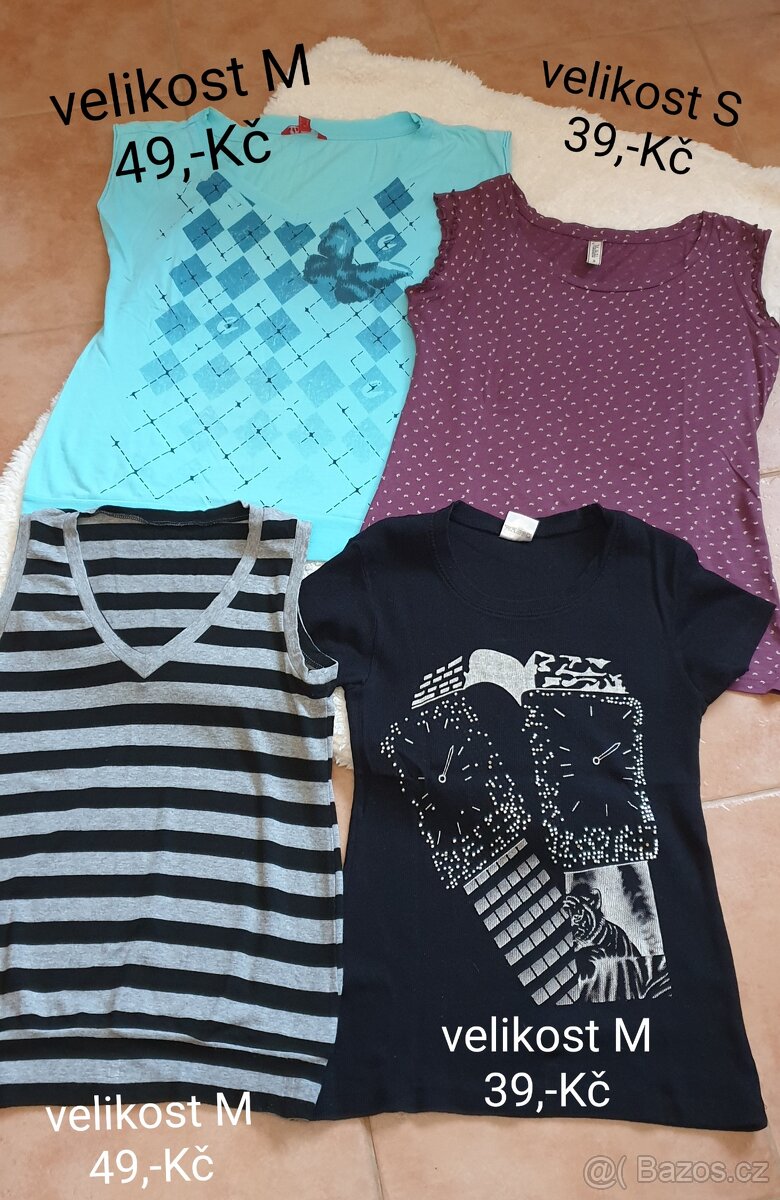 Dámské oblečení.