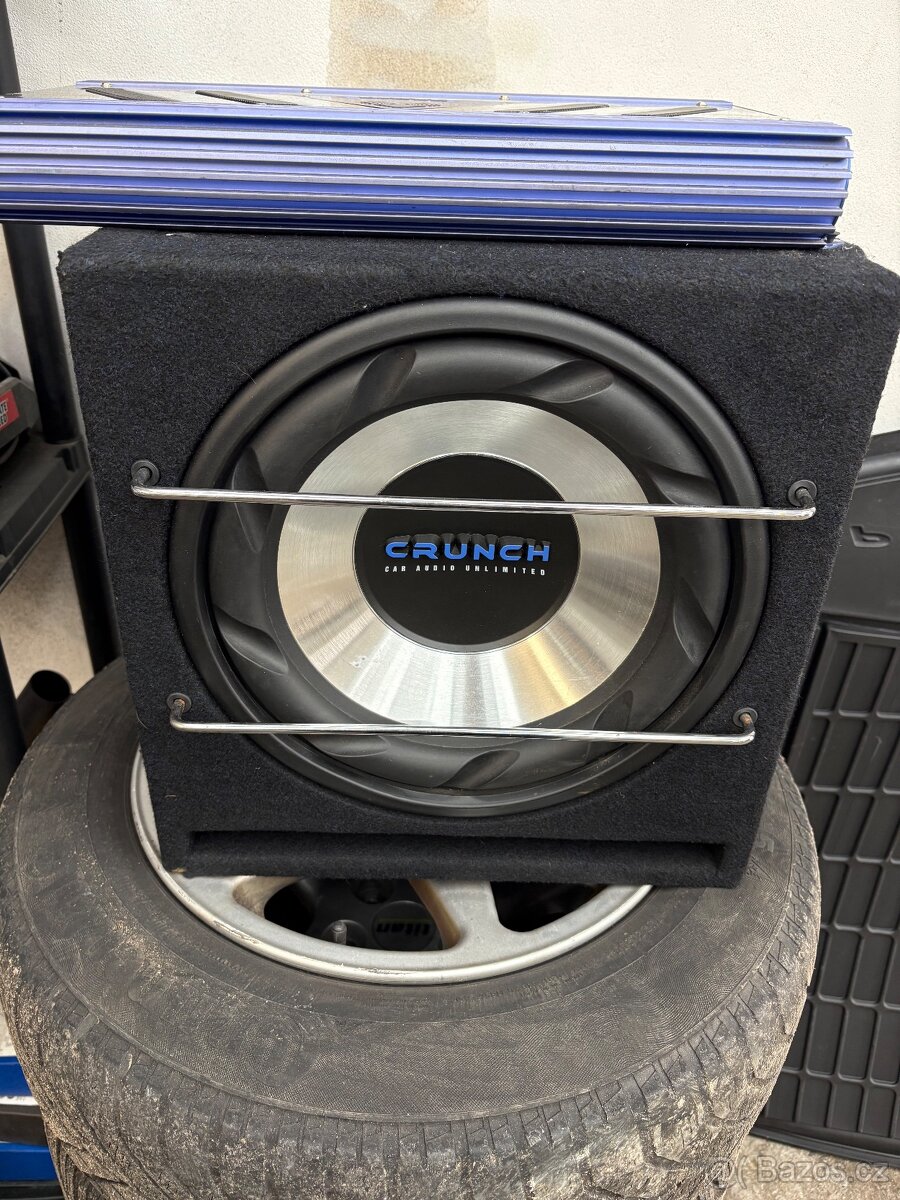 Subwoofer plus zesilovač monoblok