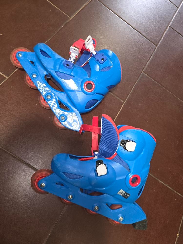 Dětské kolečkové brusle 32-34 Oxelo