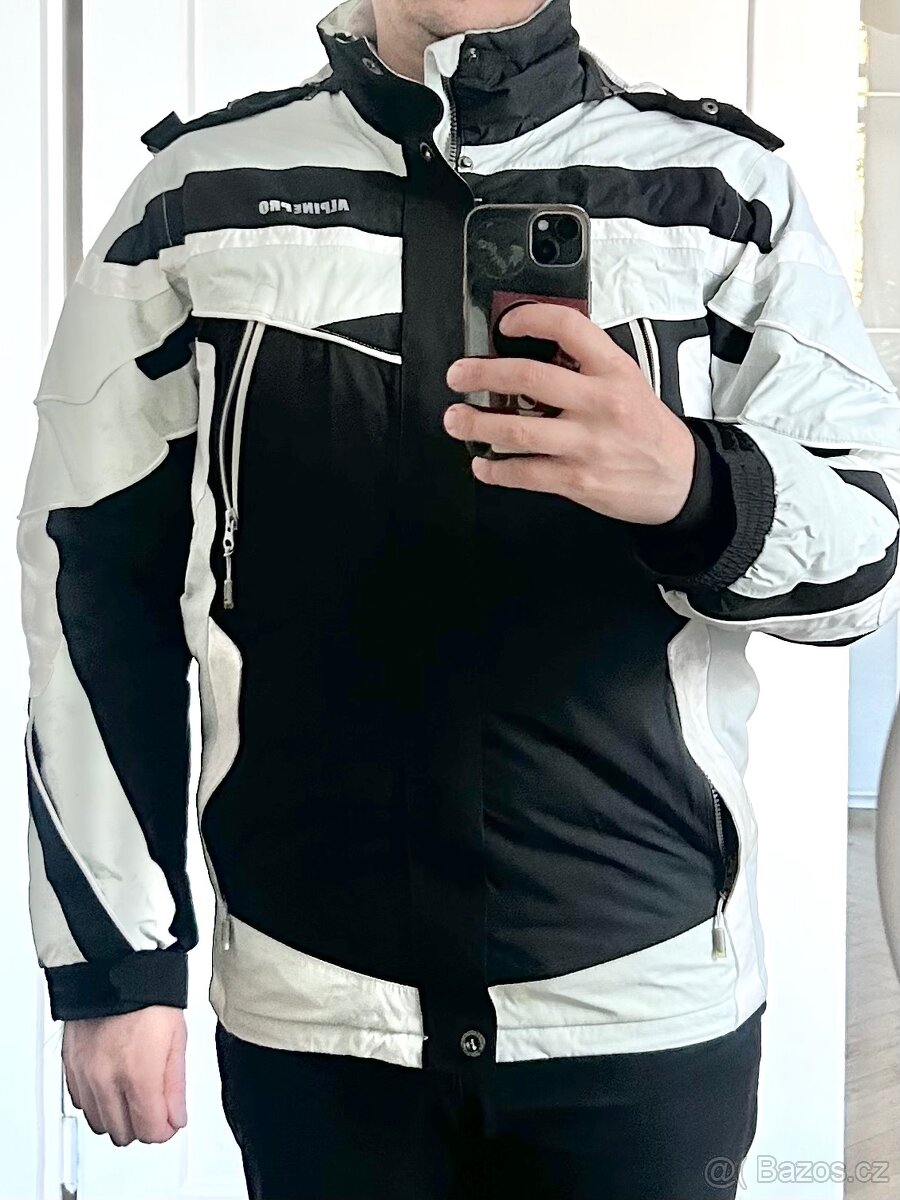 Teplá lyžařská bunda Alpine Pro vel. M/L