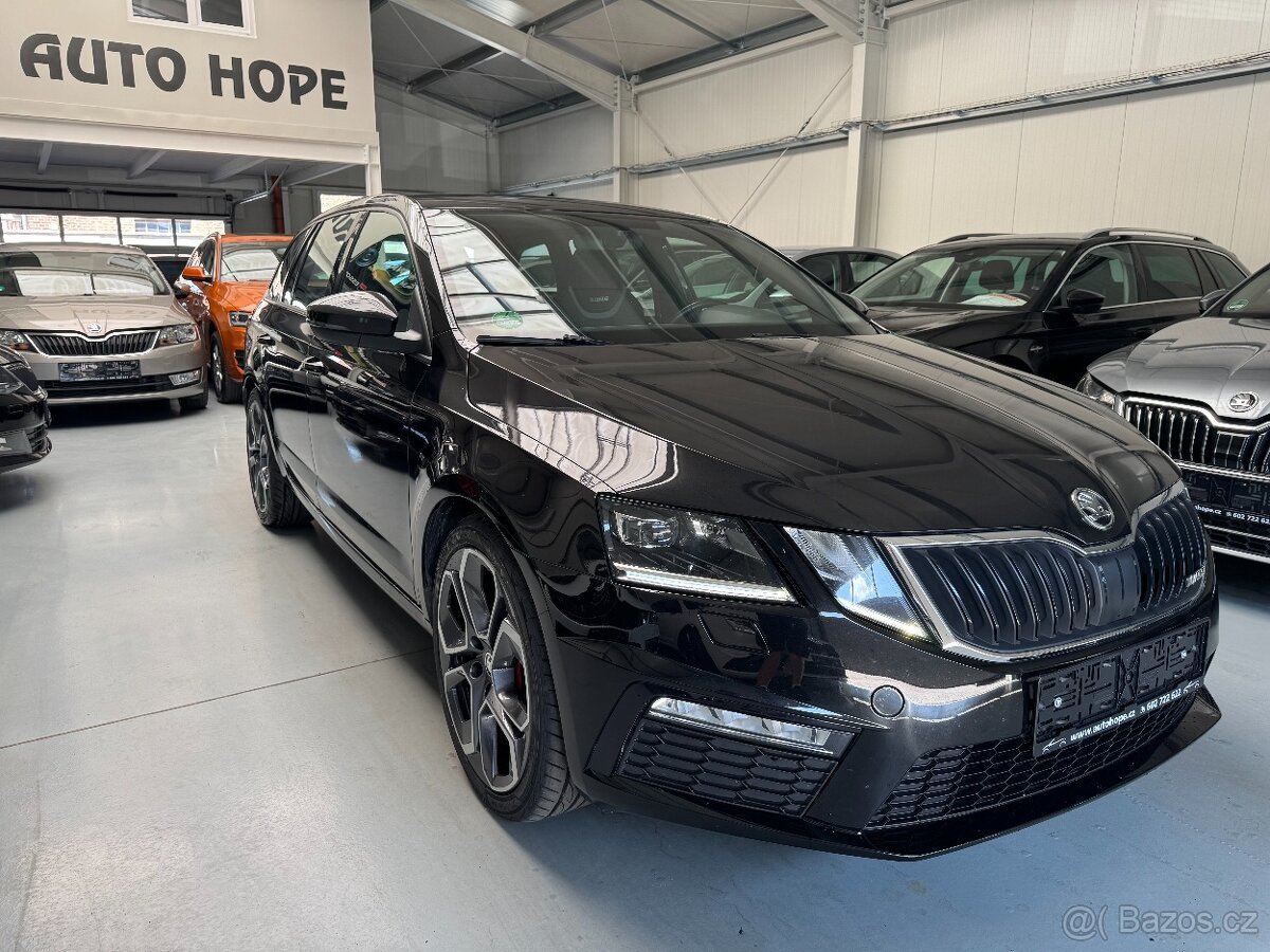 Škoda Octavia III FL RS combi 2.0 TSI r.v.2017 MANUÁL