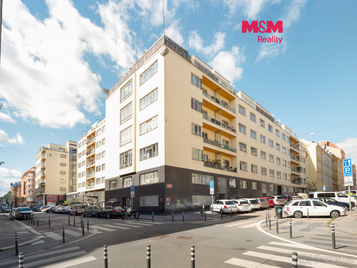 Sale of 1+kk apartment, 26 m², Prague 7 - Holešovice, Heřmanova Street