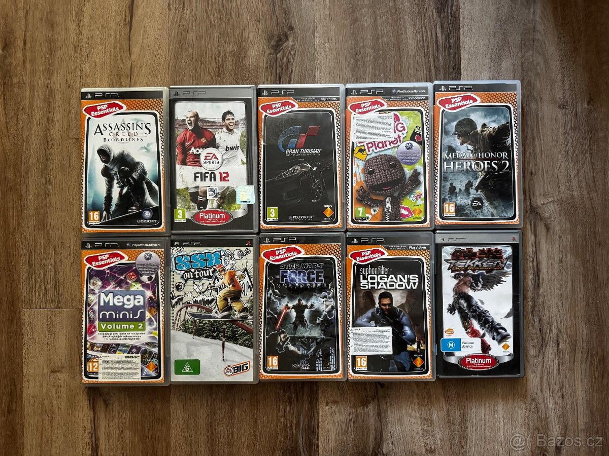 Hry na PSP