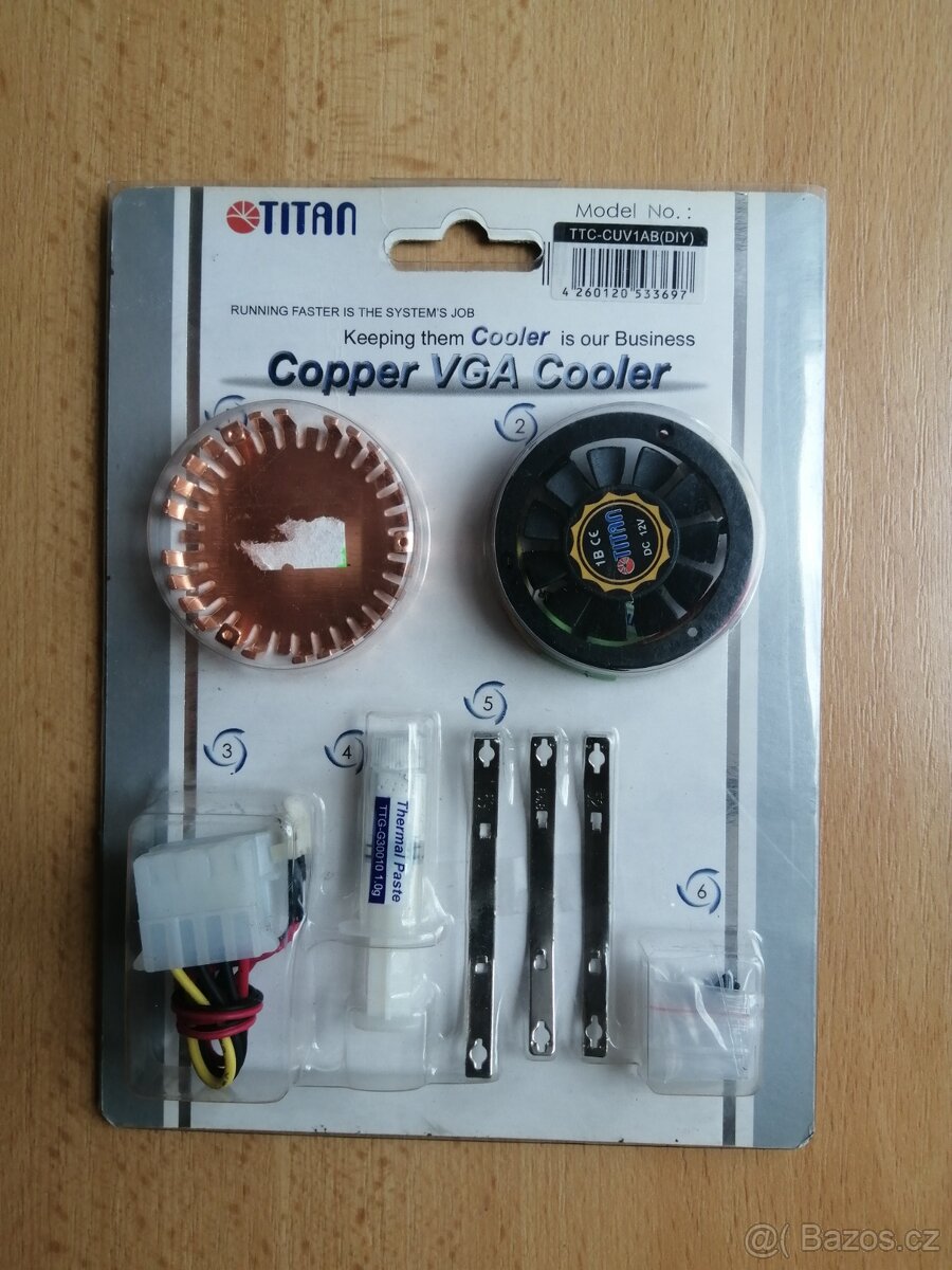 TITAN Copper VGA Cooler TTC-GUV1AB (DIY)