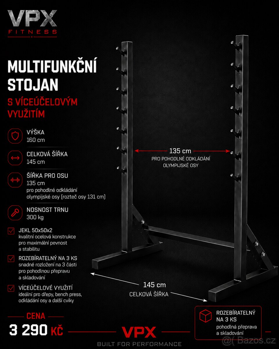 Multifunkční stojan