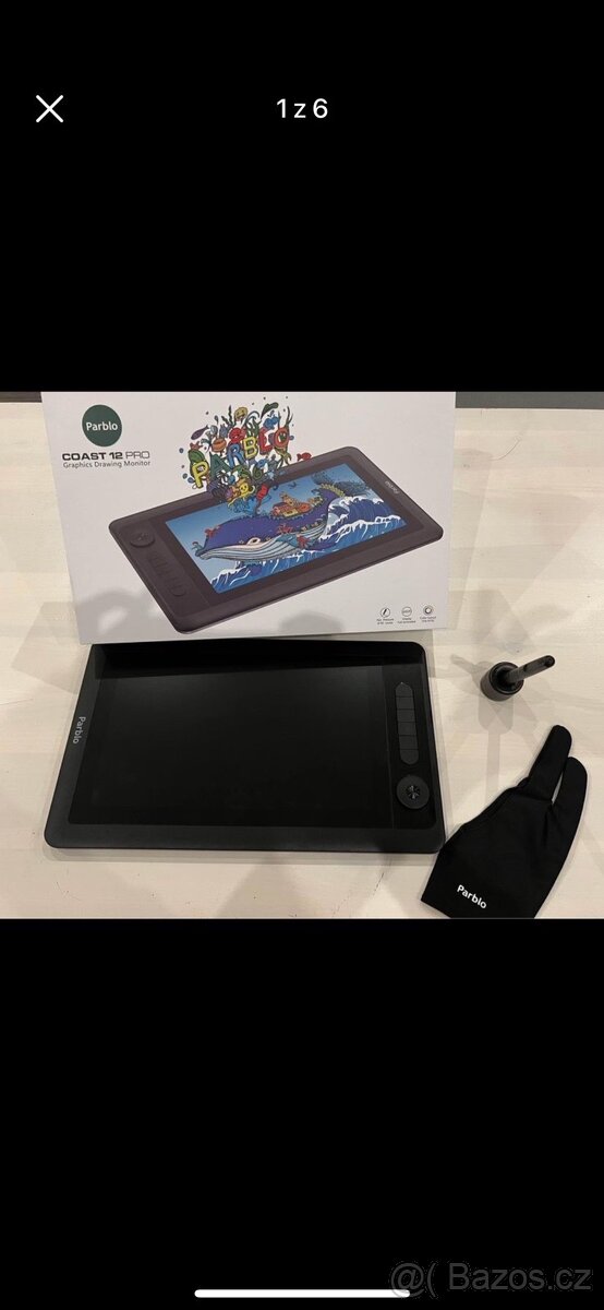 Graficky tablet COAST12PRO
