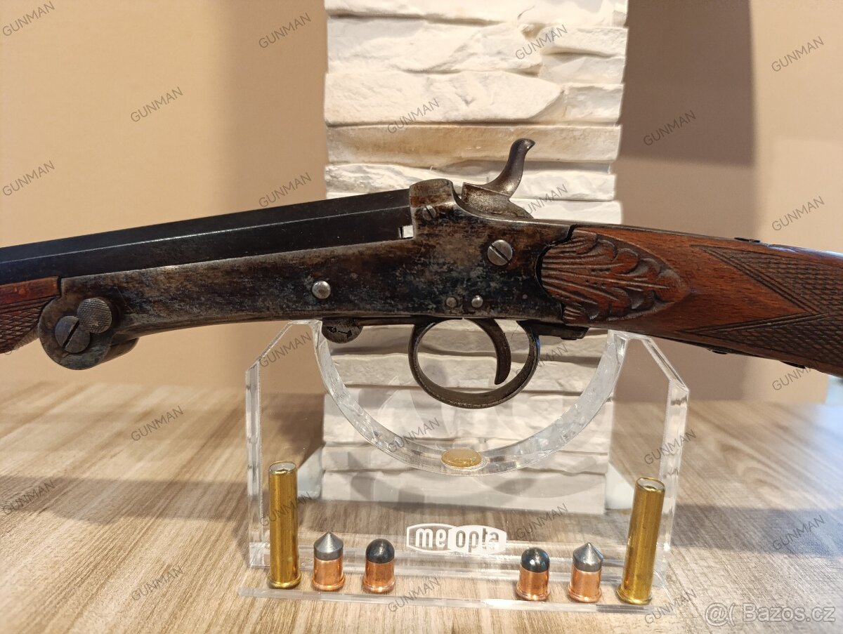 PUŠKA FLOBERT PYTLAČKA  RÁŽE 9MM