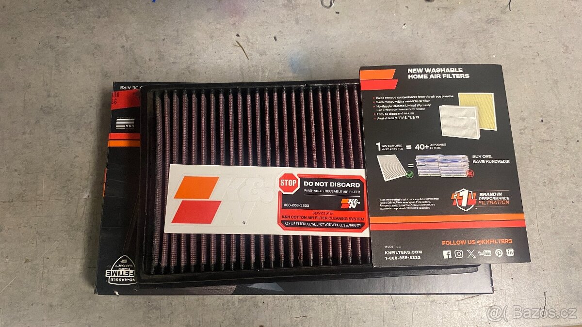 K&N Filters 33-3005 Vzduchový filtr
