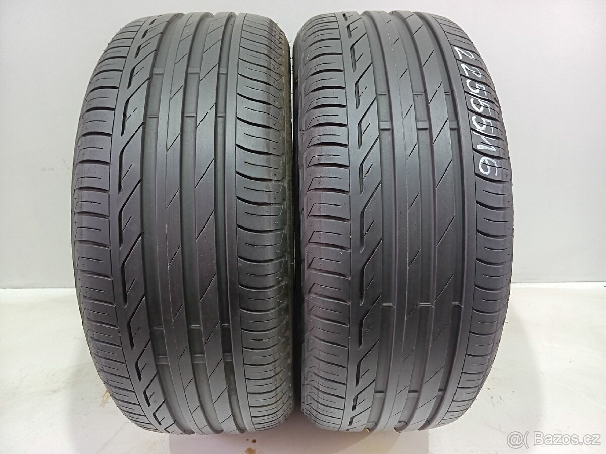 2ks letní pneu 225/55/16 Bridgestone