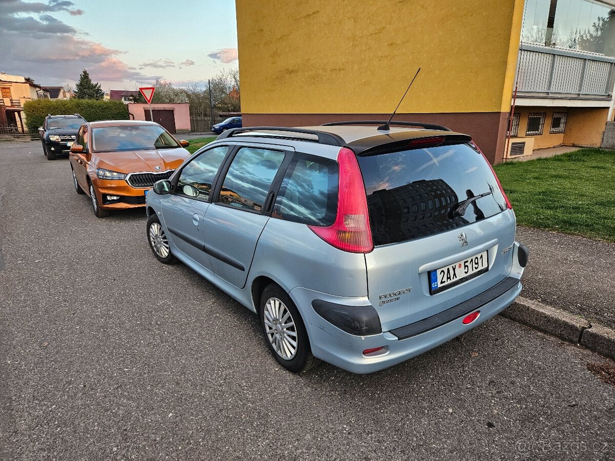 Peugeot 206 sw, 1,4 i 55 kW