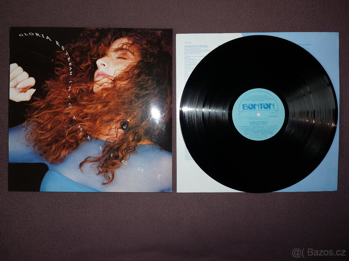 prodám LP GLORIA ESTEFAN-Into the Light 1991 Bonton