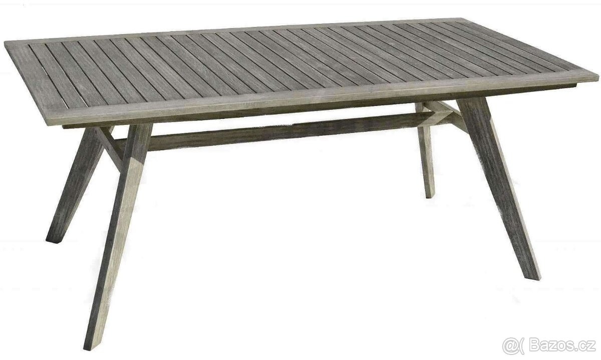 Zahradní nábytek: stůl 180x90cm - AKACIE - nový