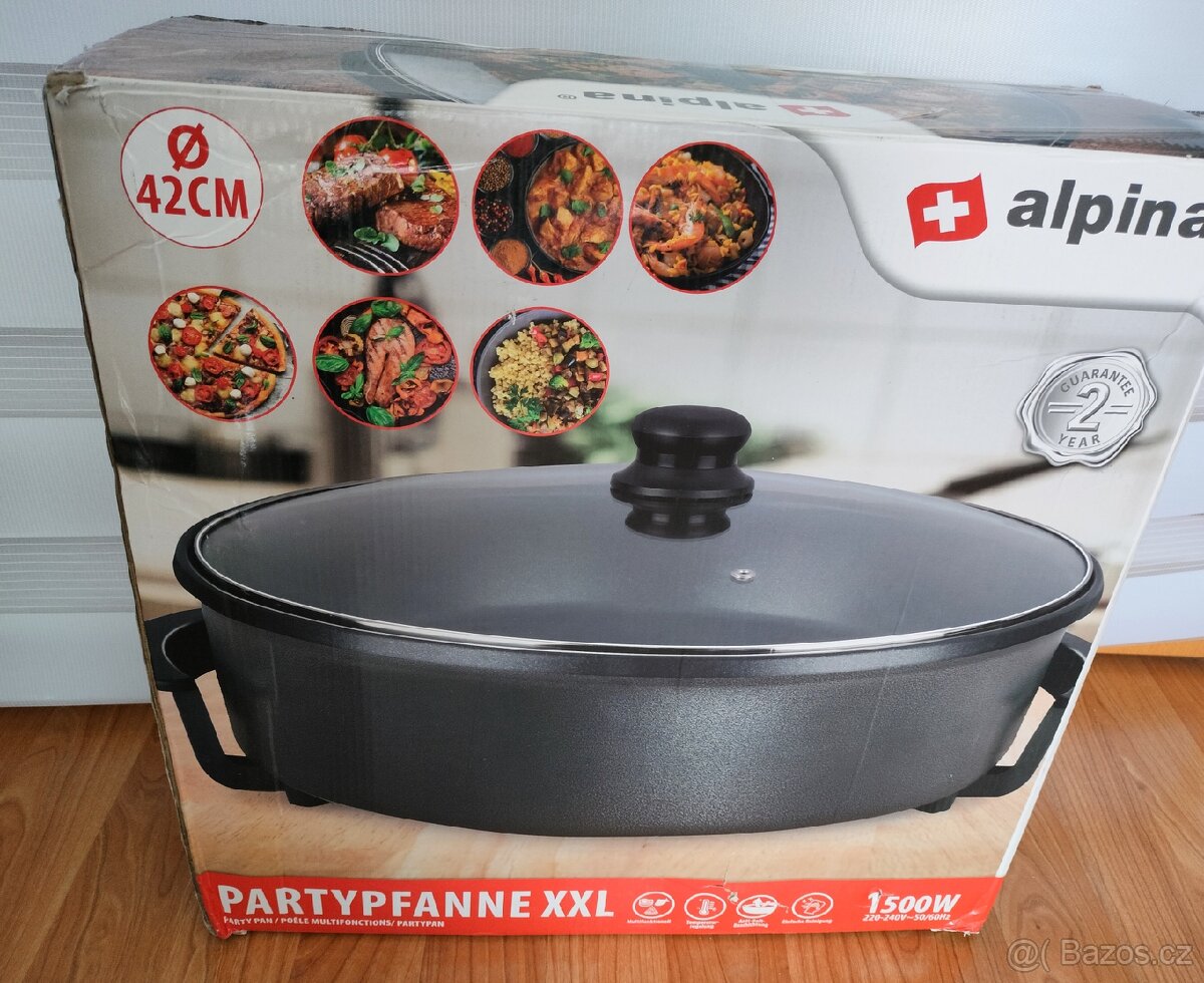 Elektrická pánev XXL alpina