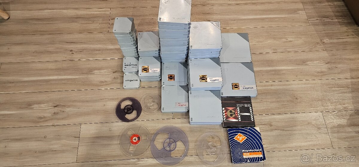 Magnetofonové pásky - 65ks