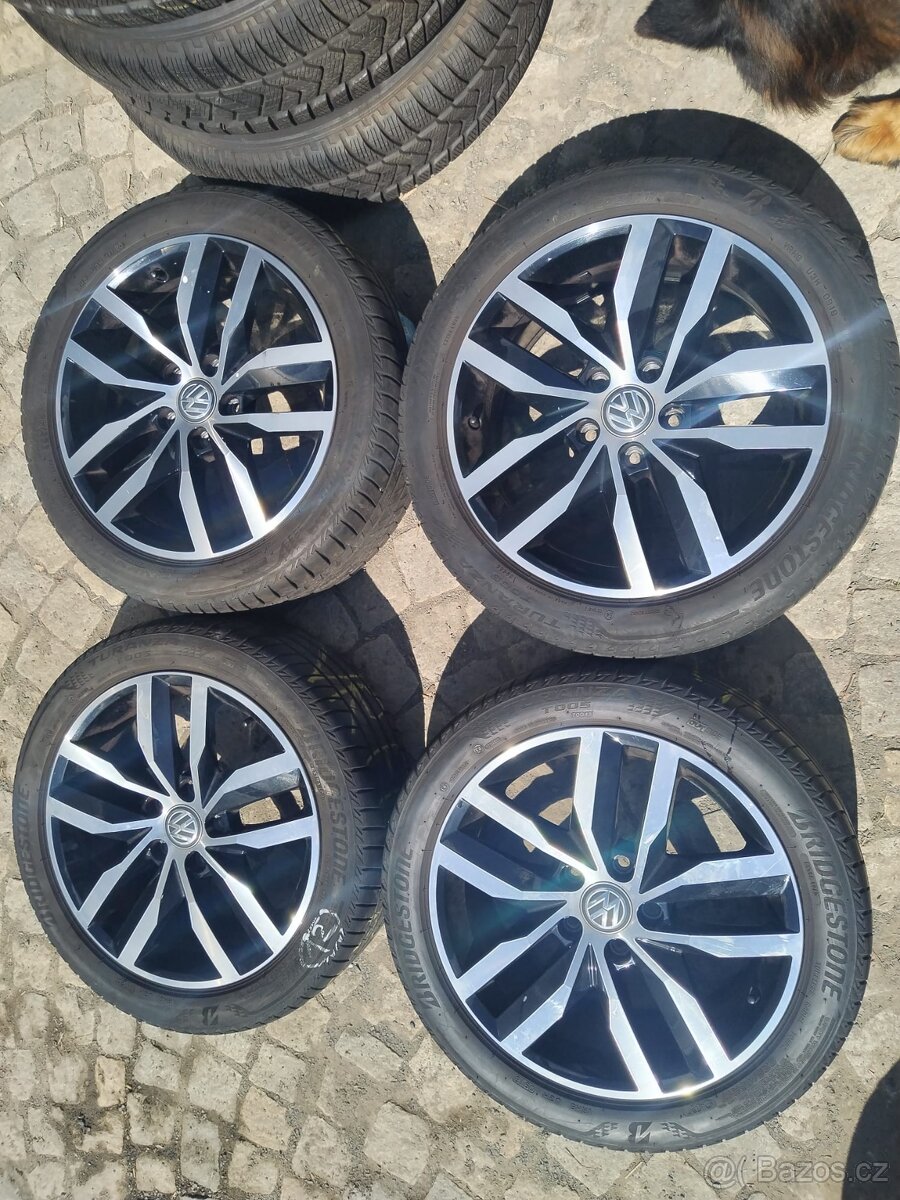 disky VW GOLF CADDY TOURAN 5x112 225/45/17 MADRID