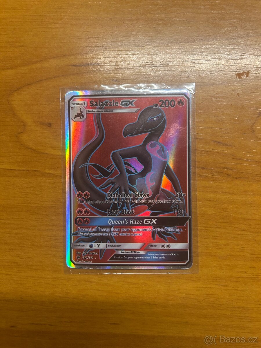 Pokémon karta - Salazzle GX