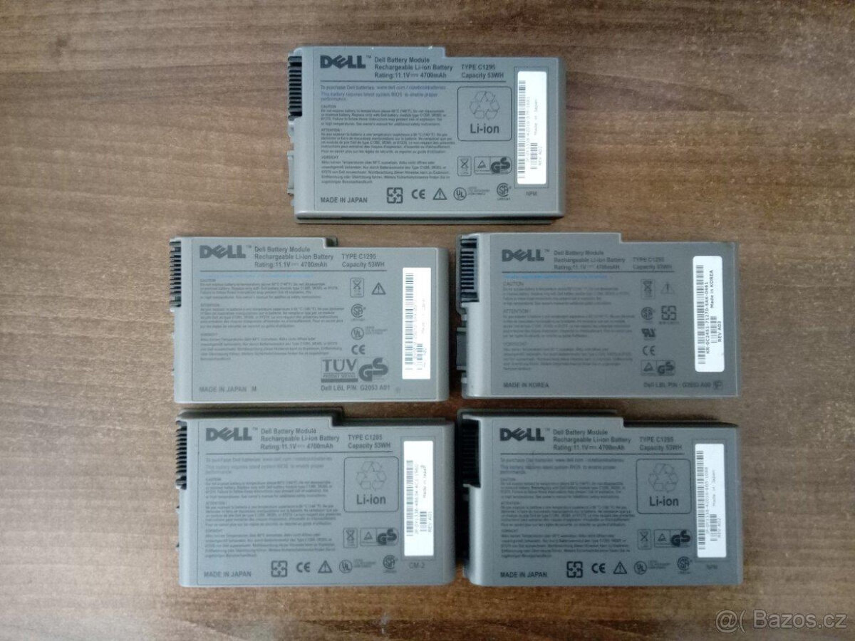 baterie C1295 pro notebooky DELL D500,D520,D600,D610 (2hod)